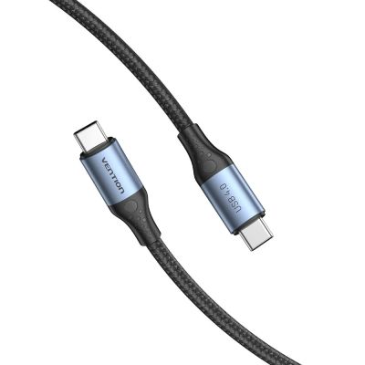4. USB-C to USB-C Vention USB 4.0 5A 40Gbps Braided Cable 1m