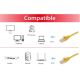 3. Equip 606311 Network Cable Yellow 30m Cat6a S/FTP (S-STP)