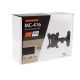 3. MACLEAN MOUNT FOR TV OR MONITOR MAX. VESA 100X100, 13-32", 30KG, BLACK MC-416
