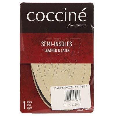 2. Coccine inserts leather half inserts on latex DA0190