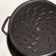 5. STAUB 40511-472-0 Deep Frying Pan with Lid - Black 28 cm