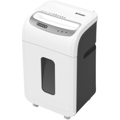 6. Activejet ASH-1602M shredder, P-5, 28 l, 2x14 mm shreds, 16 sheets, white