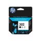 2. HP Black Ink Cartridge HP 302, HP302=F6U66AE, 190 pages, 3.5 ml