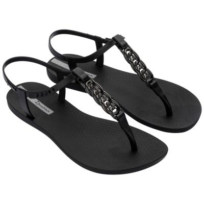 2. Ipanema Sandal Class women's flip-flop sandals, fashionable black, comfortable