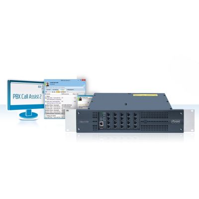 2. AUERSWALD COMPact 5200R telephone system (19" housing)