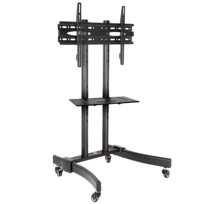 4. Maclean TV stand trolley, professional, on wheels, max 32-65", max 40kg, MC-739