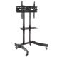 4. Maclean TV stand trolley, professional, on wheels, max 32-65", max 40kg, MC-739