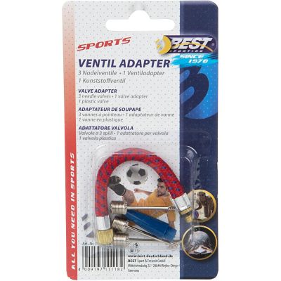 12. SET OF 5 ADAPTERS FOR BEST SPORTING PUMP