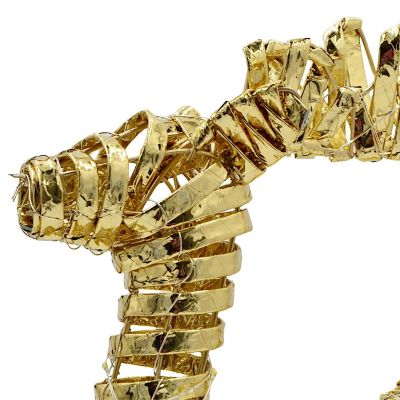 3. REINDEER DECORATION 60 CM 60 LED GOLD