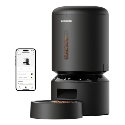 2. Petlibro Granary Smart feeder / water dispenser for dogs or cats, Black, Cat, Automatic pet feeder