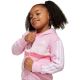 6. adidas Seasonal Essentials Tiberio 3-Stripes Fleece Tracksuit for Kids Pink JI6206