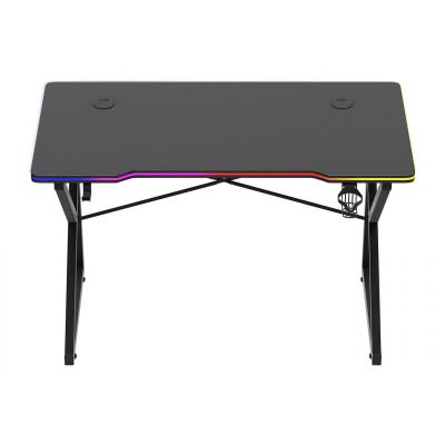7. Huzaro Hero 1.7 RGB Black Gaming Desk