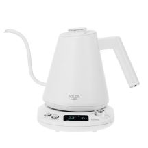 Adler AD 1349 electric kettle white with long spout 1.0L