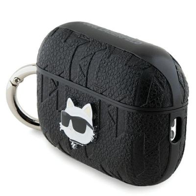 3. Karl Lagerfeld Monogram Choupette Head case for AirPods Pro 2 - black