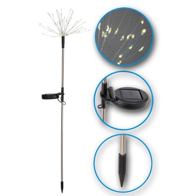49. SOLAR LAMP DANDELION TREE FIREWORKS 80CM 90 LED