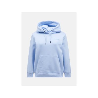 5. Peak Performance W Original Small Logo Hoo Sweatshirt Blue