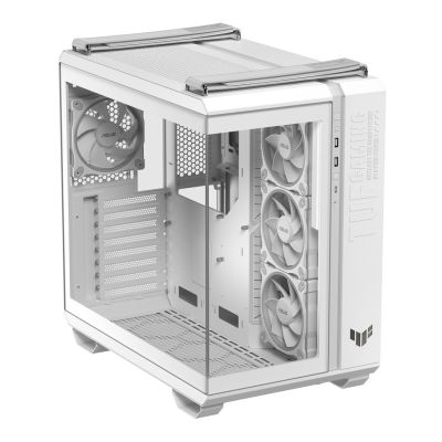 31. Asus TUF GAMING GT502 HORIZON TG ARGB WHITE PC Case