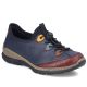Rieker N3271-35 women's comfortable slip-on navy blue shoes