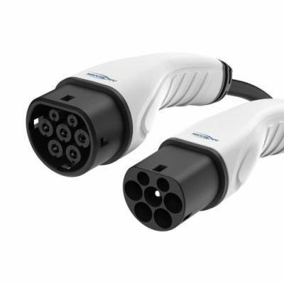 Ansmann 1900-0119 Electric Vehicle Charging Cable Black Type 2 3 5 m