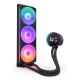 2. NZXT Kraken Elite 360 RGB Processor All-in-One Liquid Cooler 12cm Black 1 pc.