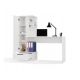 6. COSMO WHITE DESK + SHELVING SET