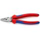 6. Knipex 97 72 180 Cable Crimping Tool Pocket Knife Blue, Red, Silver