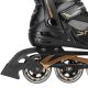 4. NILS EXTREME NA2150 ROLLER SKATES BLACK AND GOLD SIZE 44