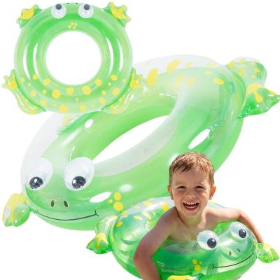 SWIMMING RING 94x77CM FROG 35652