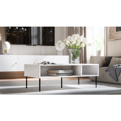 2. PALAZZO BIS table/bench 110x60x40 white matt