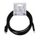 5. SAVIO CL-137 cable (DisplayPort M - DisplayPort M; 3m; black)