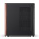 18. Jonsbo TK-0 PC Case, Mini-Tower, Mini-ITX, Tempered Glass, Wood - black