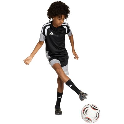 9. adidas Tiro 26 Competition Training Kids T-Shirt Black and Gray KA7599