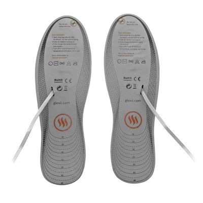 12. GLOVII HEATED, APP-CONTROLLED SKI INSERTS, BATTERIES INCLUDED WITH GW4U SKI BOOT HOLDER