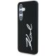 2. Case Karl Lagerfeld Silicone Metal Signature Logo Samsung Galaxy S25 black