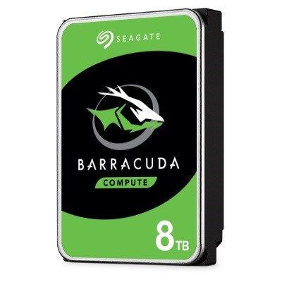 3. Seagate Barracuda ST8000DM004 HDD (8 TB ; 3.5"; 256 MB; 5400 rpm)