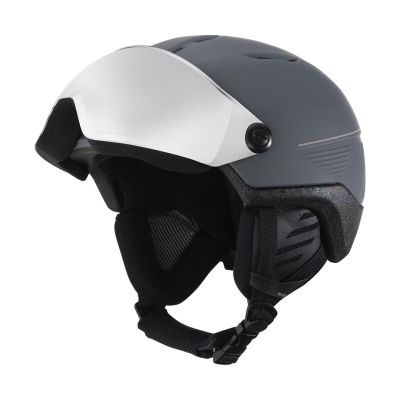 2. FIT VISOR IMPACTS PHOTO GRAY L/XL ROSSIGNOL helmet