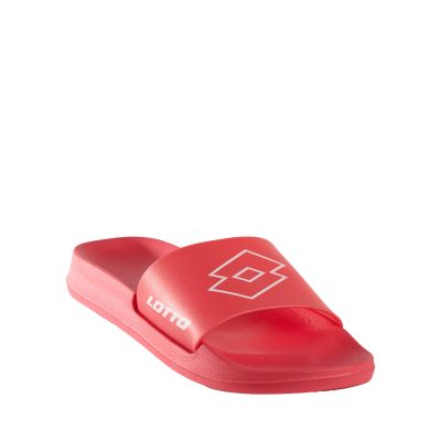 2. Lotto Lathi Pink and White Slides 2400660U 4010