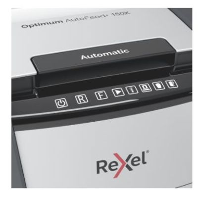4. REXEL OPTIMUM AUTOFEED+ 150X SHREDDER