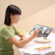 11. Baseus Seashell Series adjustable tablet/phone stand - pink