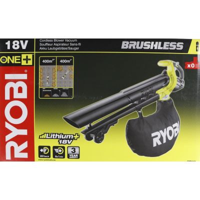 2. 18v leaf blower without battery and charger OBV18 RYOBI