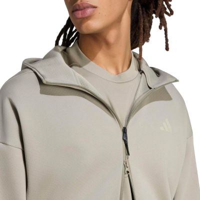 5. Men's adidas ZNE Full Zip Sweatshirt Green KF3834