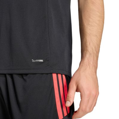 6. Men's adidas Tiro 26 League Jersey black, white, and red KB1357