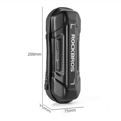 7. Rockbros 30990003001 bicycle bag for water bottle holder - black