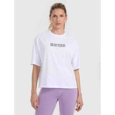 2. T-shirt 4F W 4FRAW25TTSHF3186-10S