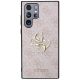3. Guess 4G Big Metal Logo Case for Samsung Galaxy S24 Ultra - Pink
