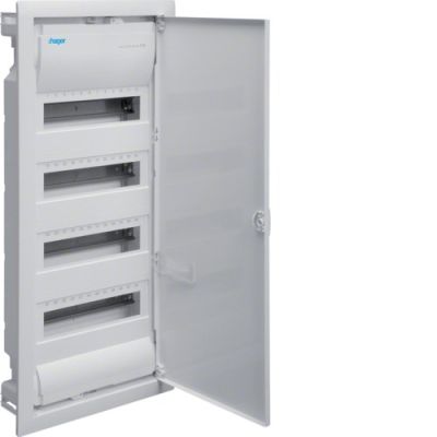 Hager volta distribution board p/t 4R/48M II class IP30