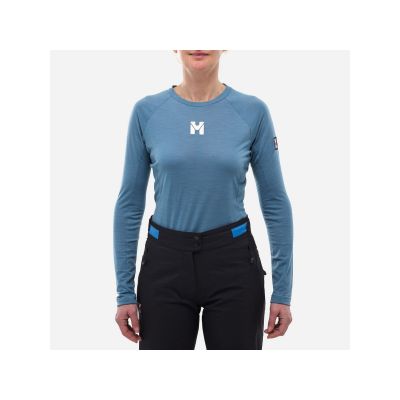 3. MILLET W TRILOGYOOL TS LS T-shirt blue