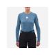 3. MILLET W TRILOGYOOL TS LS T-shirt blue