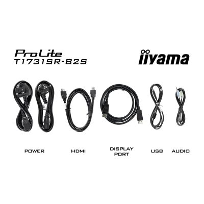 17. iiyama ProLite T1731SR-B2S computer monitor 43.2 cm (17") 1280 x 1024 px Touchscreen