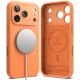 2. Ringke Silicone Magnetic MagSafe Case for iPhone 17 Pro Max - Orange